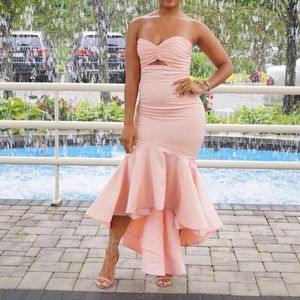 Jarlo strapless dress